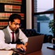 un avocat bloguant sur son site web 1024x1024 83233567.png